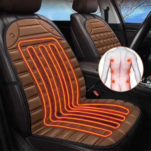 Pair Of Car Heated Seat Covers